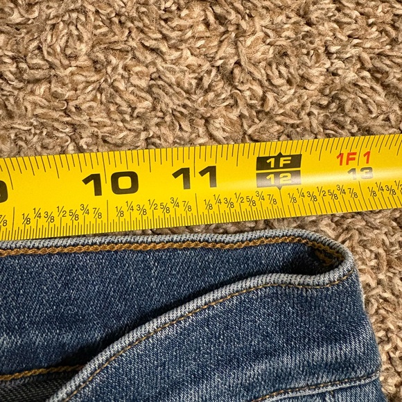 Agolde Sophie Light Blue Denim Jeans - Picture 6 of 9